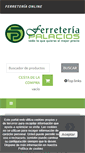 Mobile Screenshot of ferreteriapalacios.es
