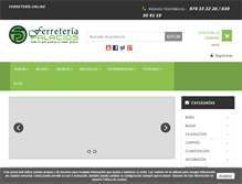 Tablet Screenshot of ferreteriapalacios.es